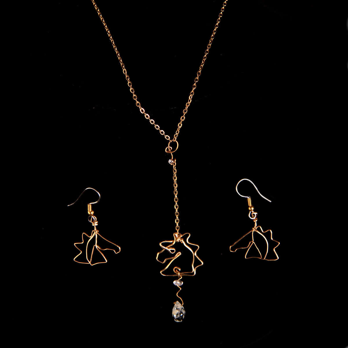 Set Necklace and Earrings