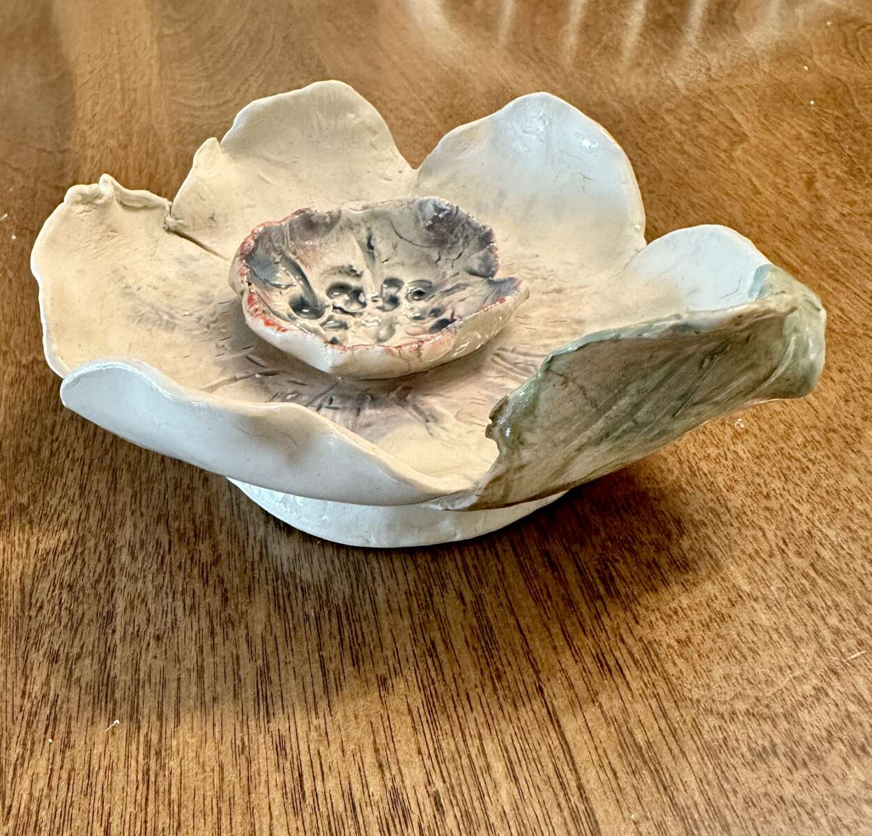 Footed Lily Bowl