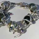 Shades of Grey Twists and Turns bracelet